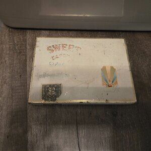 vintage metal cigarette box sweet caporal